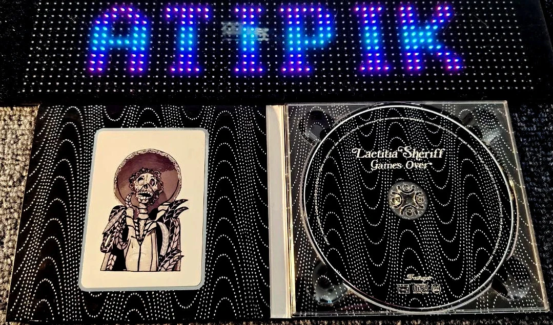 ✊ Laetitia Sheriff “Games Over” - CD Indie Rock Rare & Cult To Grab! ⇳ – photo 3